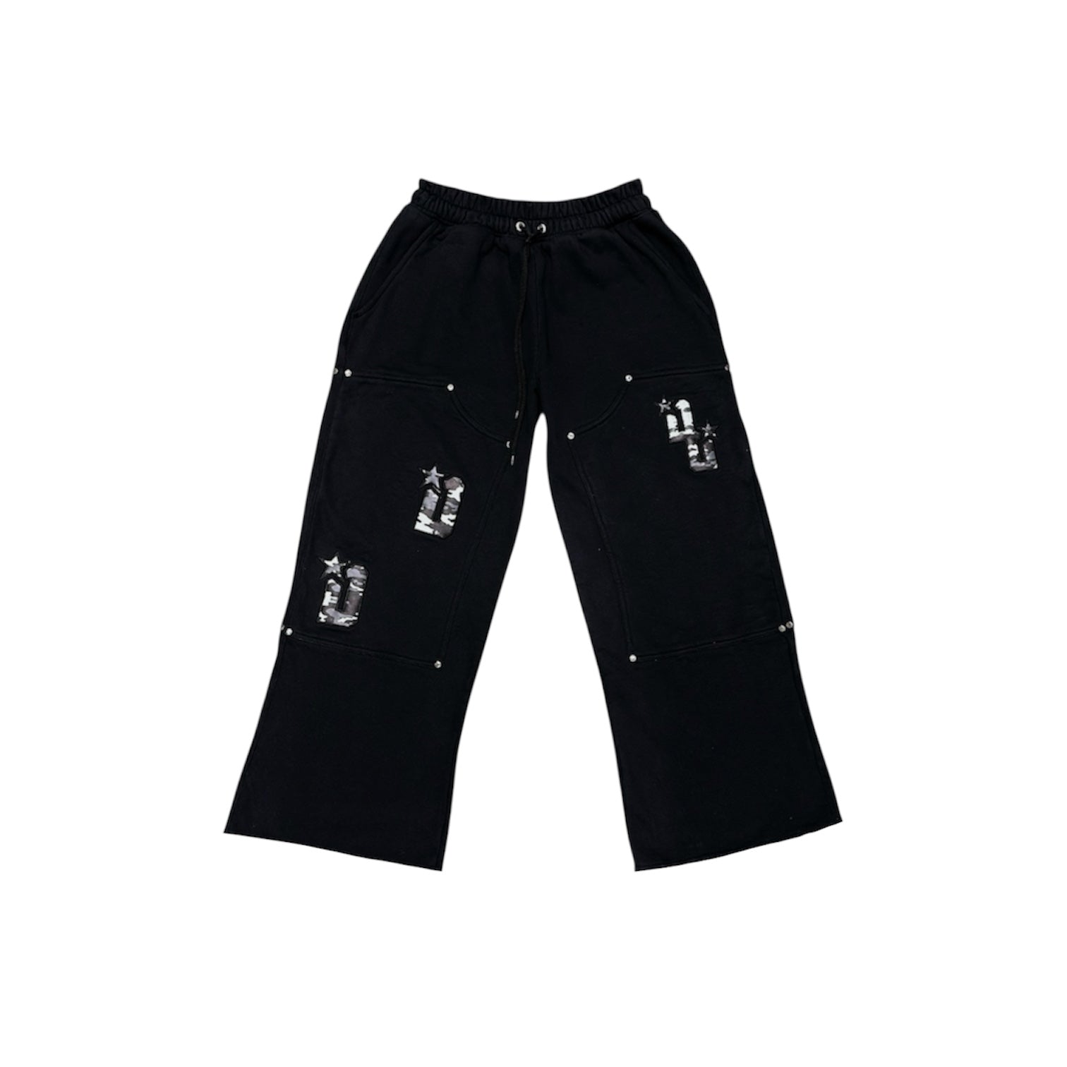 Studded Carpenter Sweatpants - Camo