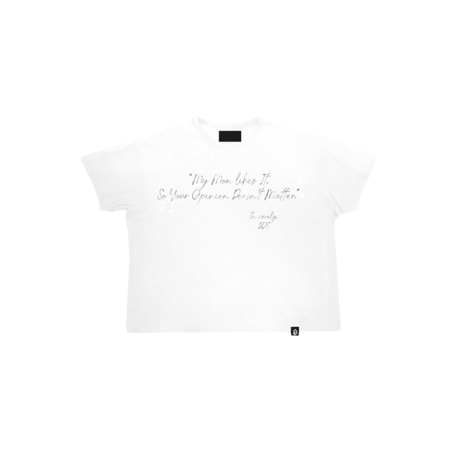 Opinion Tee - White