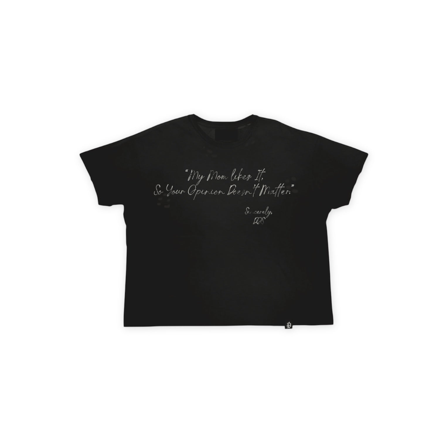 Opinion Tee - Black